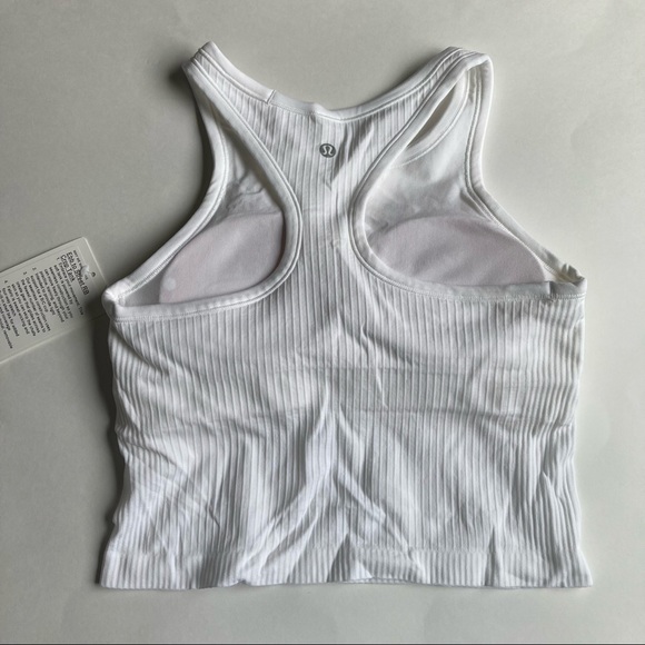 NWT lululemon ebb to street crop racerback tank - Picture 2 of 5
